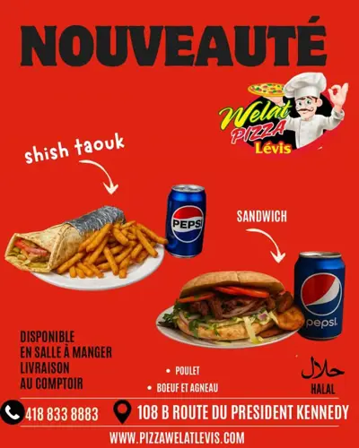 Image promotion Pizza Welat 2 Pour 1