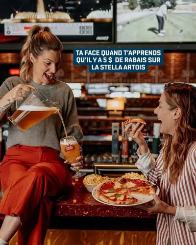 Image promotion La Cage - Brasserie sportive