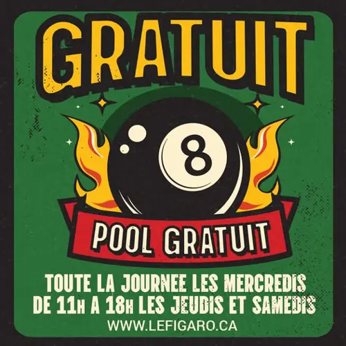 Image promotion Resto Bar Le Figaro