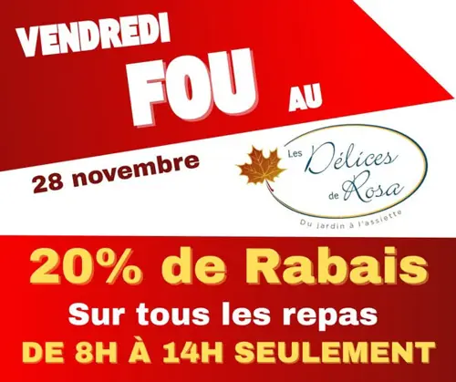 Image promotion Les Délices De Rosa