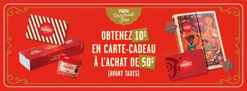 Image promotion Chocolats Favoris