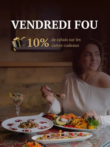 Image promotion Restaurant Persépolis