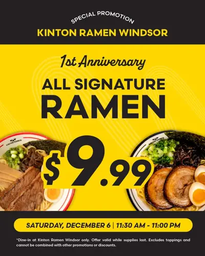 Image promotion KINTON RAMEN UNION