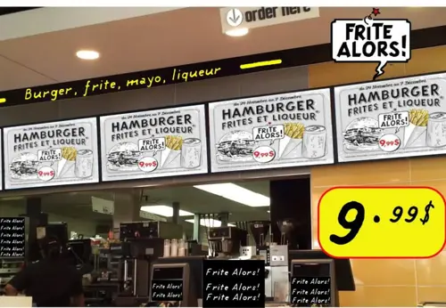 Image promotion Frite Alors ! - Laurier Est