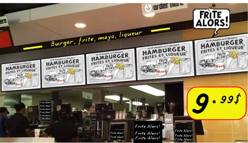 Image promotion Frite Alors ! - Rachel