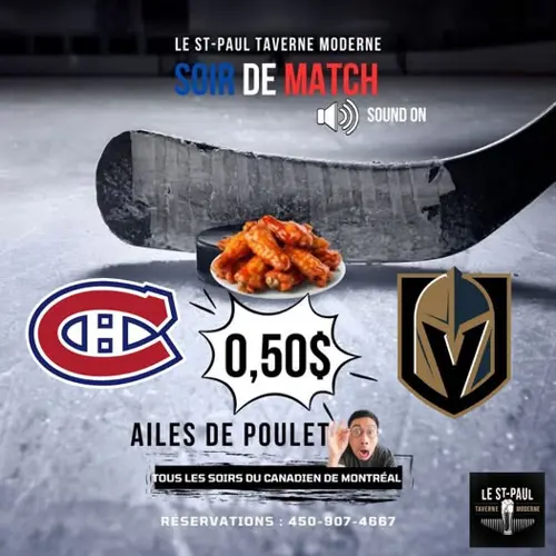 Image promotion Le St-Paul Taverne moderne