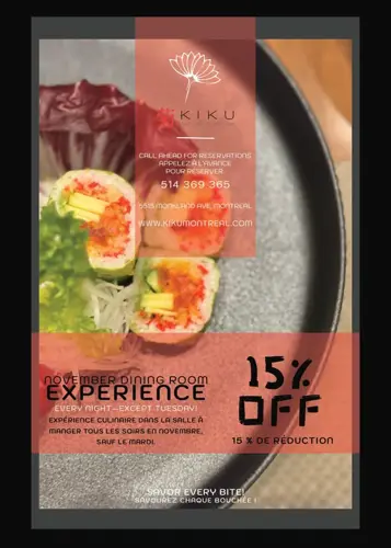 Image promotion Restaurant Kiku