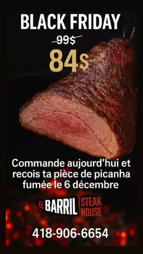 Image promotion El Barril steak house