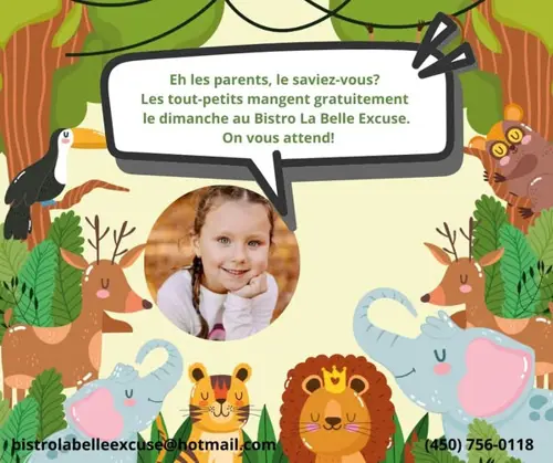 Image promotion Bistro La Belle Excuse