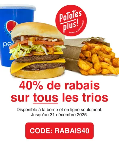 Image promotion Restaurant Patates Plus