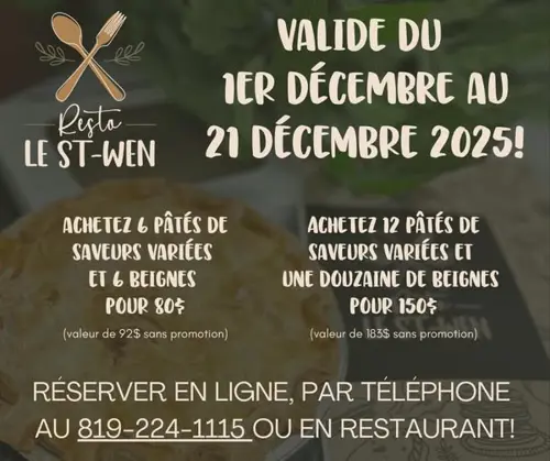 Image promotion Resto le St-wen