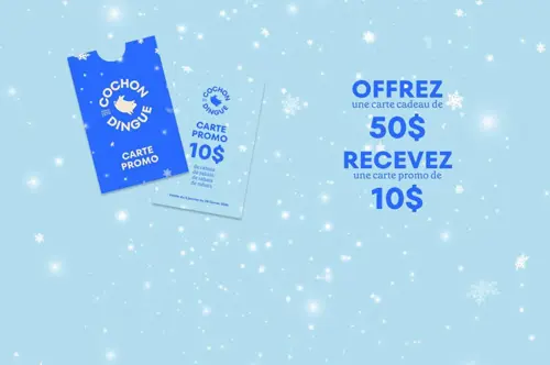 Image promotion Cochon Dingue Quartier des Spectacles