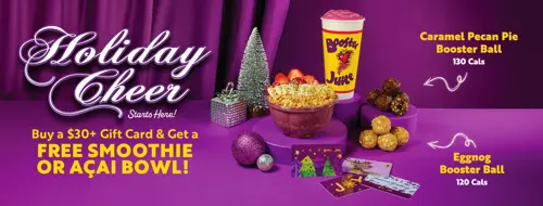Image promotion Booster Juice