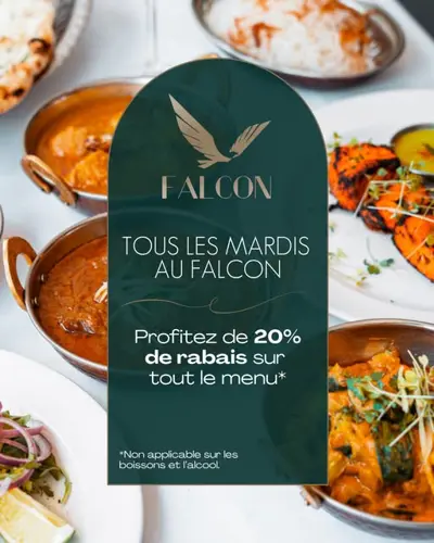 Image promotion Falcon Restaurant