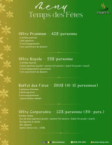 Image promotion LE CLUB TASTY