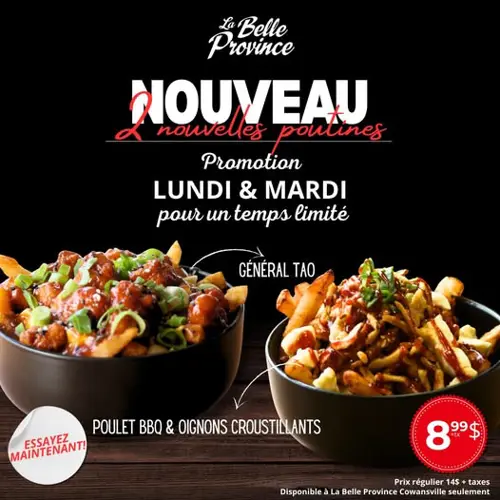 Image promotion Restaurant La Belle Province