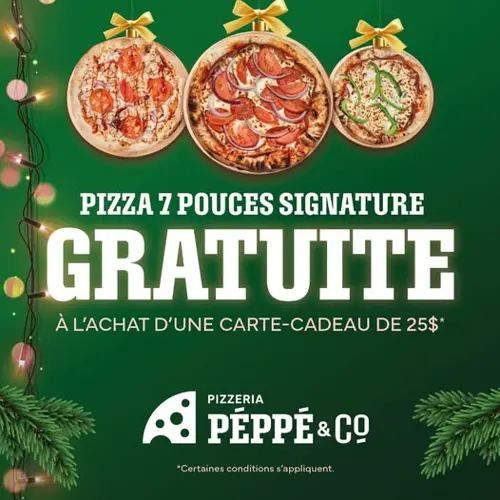 Image promotion Pizzeria Péppé & Co