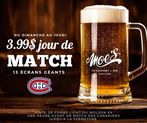 Image promotion Moe's Restaurant & Bar