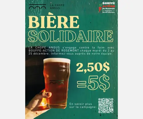Image promotion La Chope Angus - Brasserie Artisanale