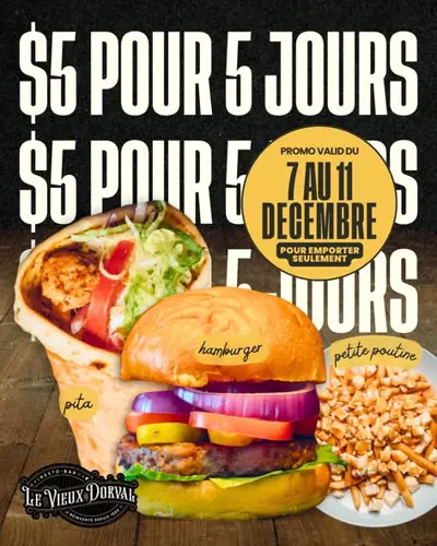 Image promotion Le Vieux Gusta Dorval | Resto-Bar | Pizza | Live Music