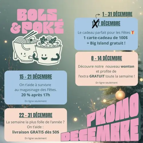 Image promotion Bols et poké Ste-Foy