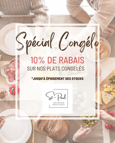 Image promotion Le St-Paul | café - bistro - traiteur