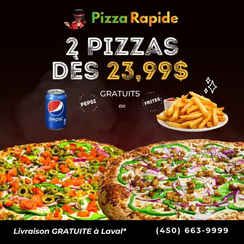 Image promotion Pizza Rapide