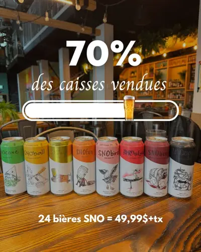 Image promotion SNO - Microbrasserie Nordik