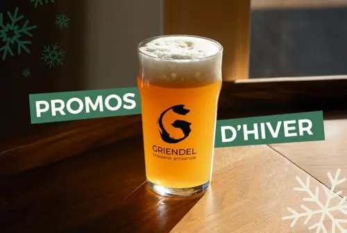 Image promotion Griendel - Brasserie Artisanale (quartier Montcalm)