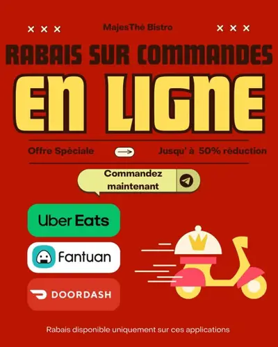 Image promotion Le MajesThé Bistro