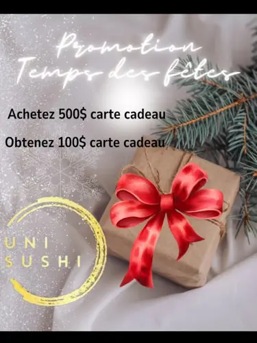 Image promotion Uni Sushi