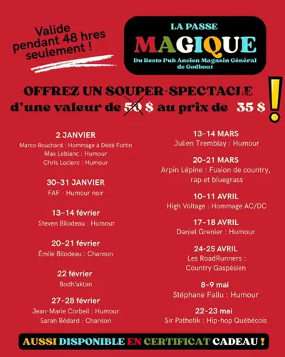 Image promotion Resto-Pub Ancien Magasin Général