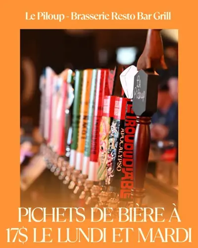 Image promotion Le Piloup - Brasserie Resto Bar Grill