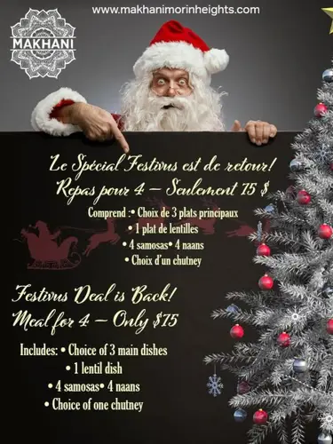 Image promotion Makhani Catering