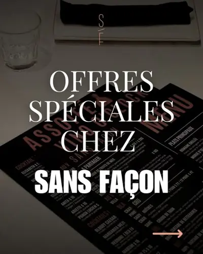 Image promotion Sans Façon