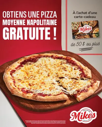 Image promotion Toujours Mikes Restaurants Head-Office