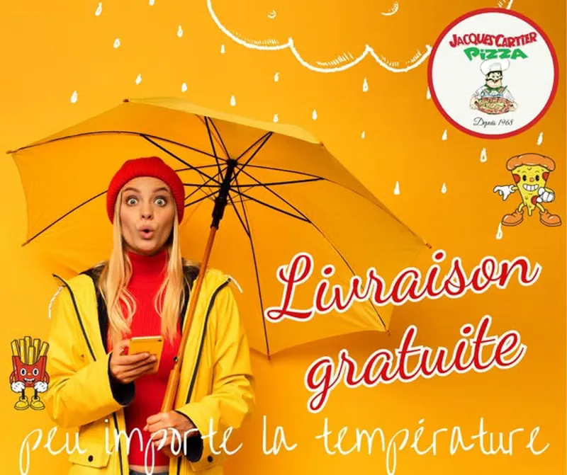 Image promotion Jacques Cartier Pizza - Chemin du Tremblay
