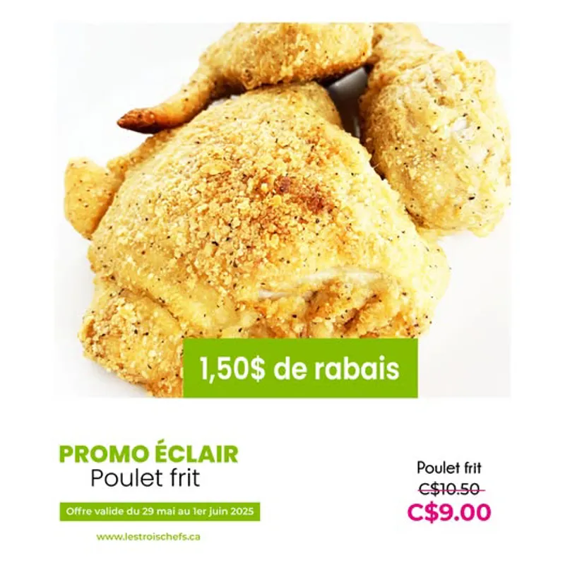 Image promotion Les trois chefs