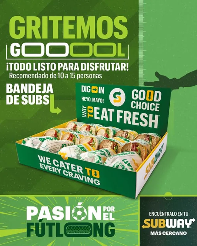 Image promotion Subway