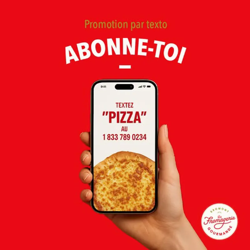 Image promotion La Fromagerie Gourmande Bromont Inc