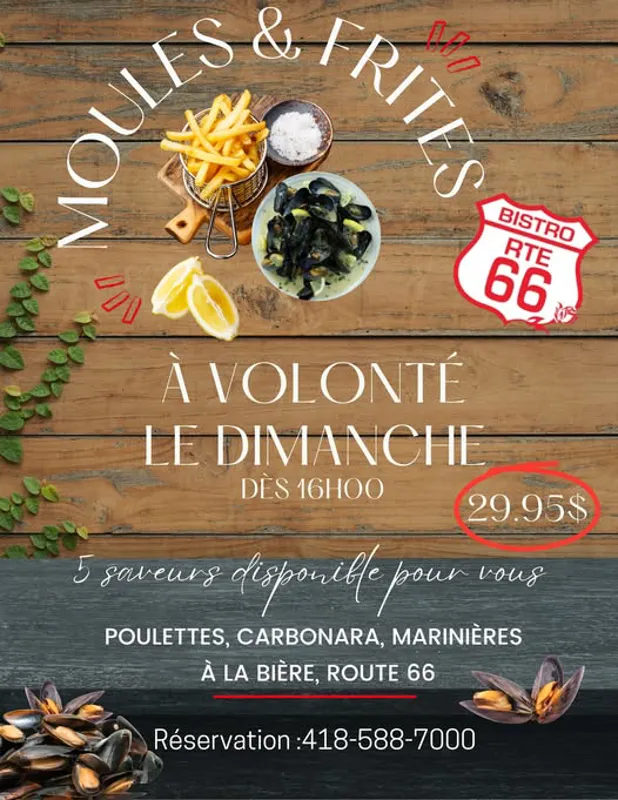 Image promotion Bistro Route 66
