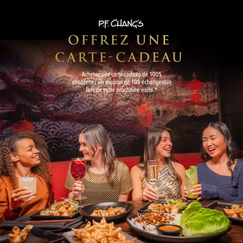 Image promotion P.F. Chang's Laval