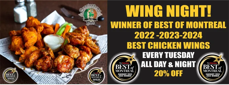 Image promotion Cunninghams Pub
