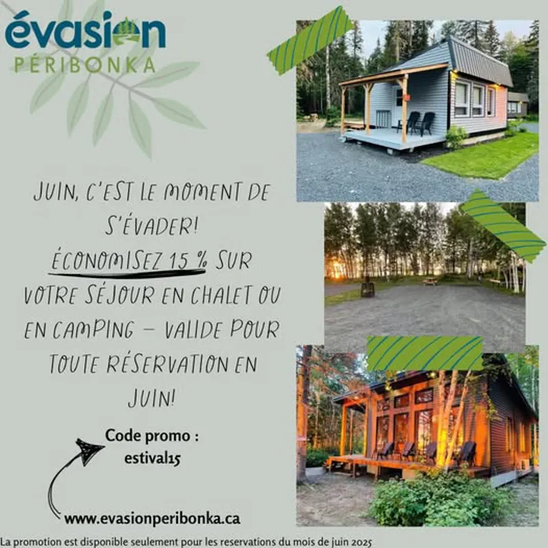 Image promotion Évasion Péribonka