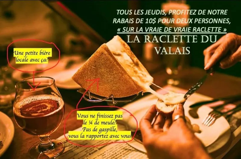Image promotion Restaurant Meule et Caquelon