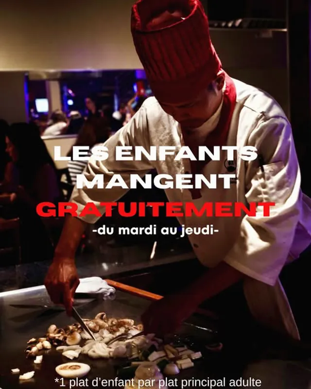 Image promotion Beni Hana Cuisine Japonaise