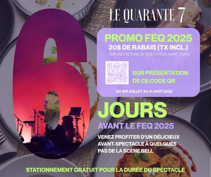 Image promotion Le Quarante7