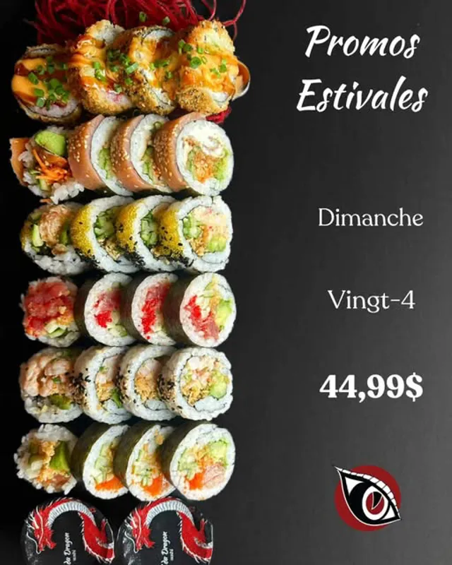 Image promotion L'Oeil Du Dragon Sushi (St-Nicolas)