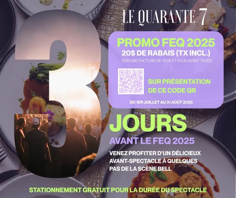 Image promotion Le Quarante7