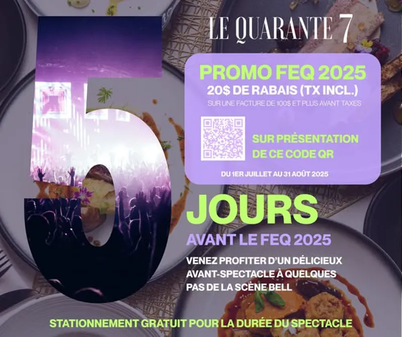 Image promotion Le Quarante7